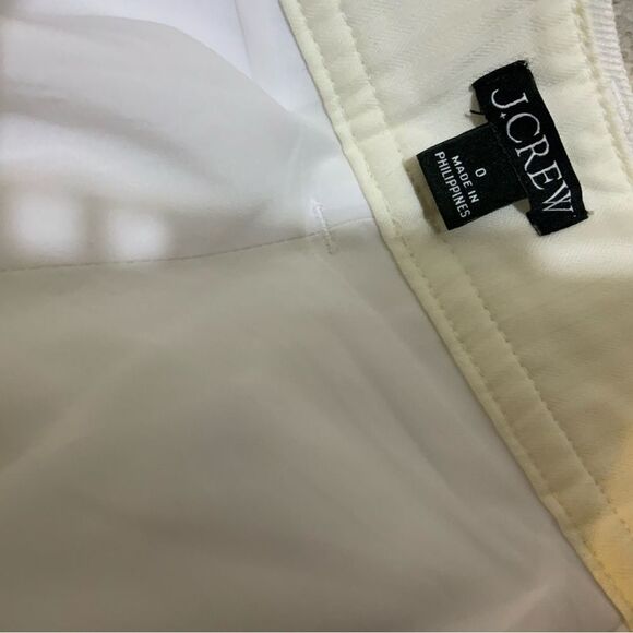 J.Crew high rise Linen Blend Cuffed Shorts size 0 - Picture 9 of 9